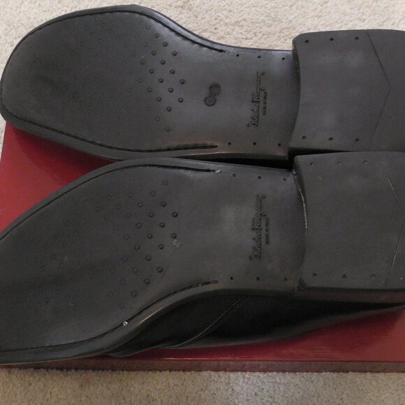 Salvatore Ferragamo Studio Tramezza Single Monk Strap Mens Dress Shoes Black main image 5